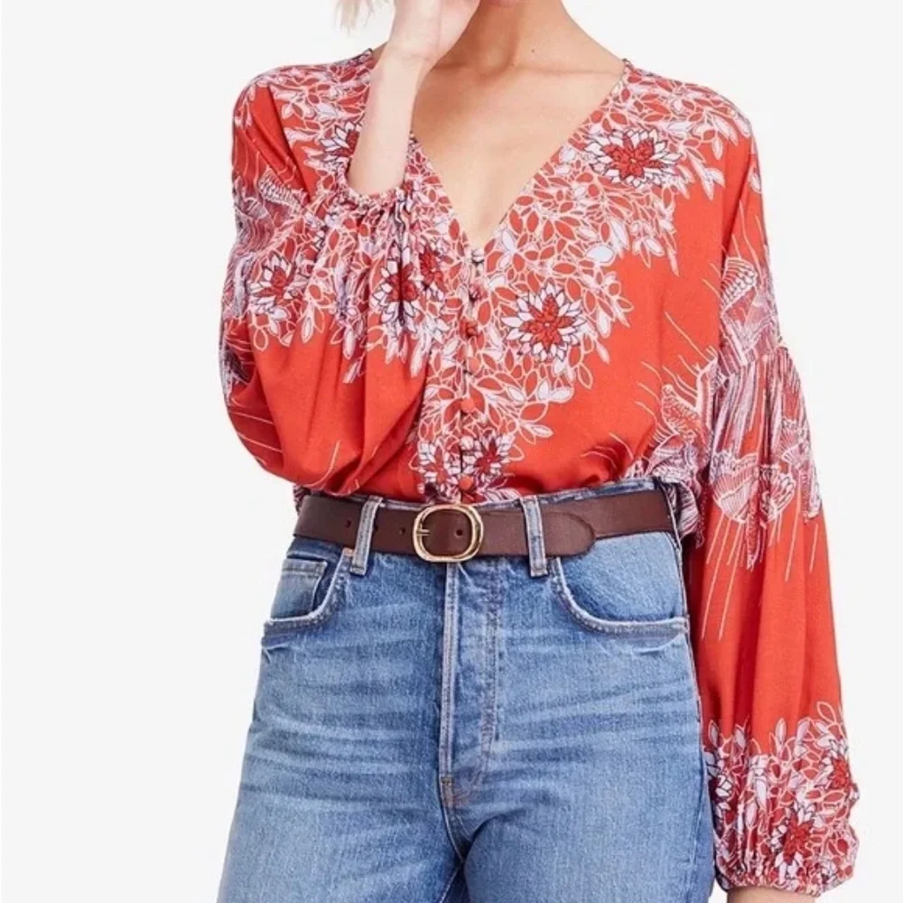 Free‎ People birds of a feather top Size XS
